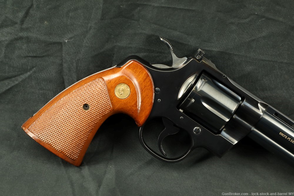 Colt Python Model I3660 Blue 6" 357 Magnum Double Action, MFD 1977-img-4
