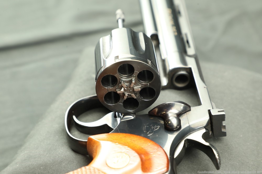 Colt Python Model I3660 Blue 6" 357 Magnum Double Action, MFD 1977-img-16