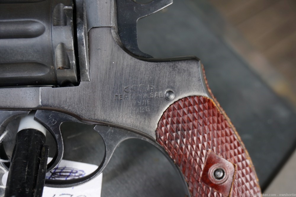 Russian M95 M1895 Nagant Revolver 7.62x38r marked CCCP 1928 WW2-img-6