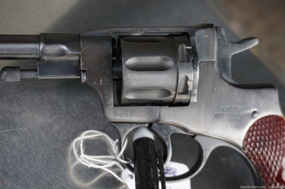 Russian M95 M1895 Nagant Revolver 7.62x38r marked CCCP 1928 WW2-img-7