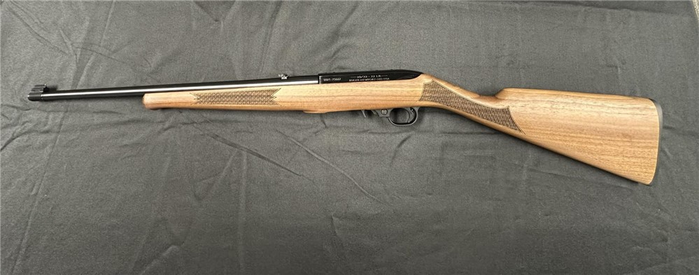 Ruger 10/22 Carbine 1103 22 LR 18.5" Satin Black, Custom Fish Scale Stock-img-4