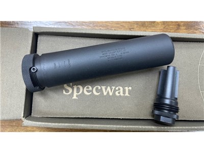 SilencerCo Specwar 556 K Silencer New In Box No CC Fees SU850