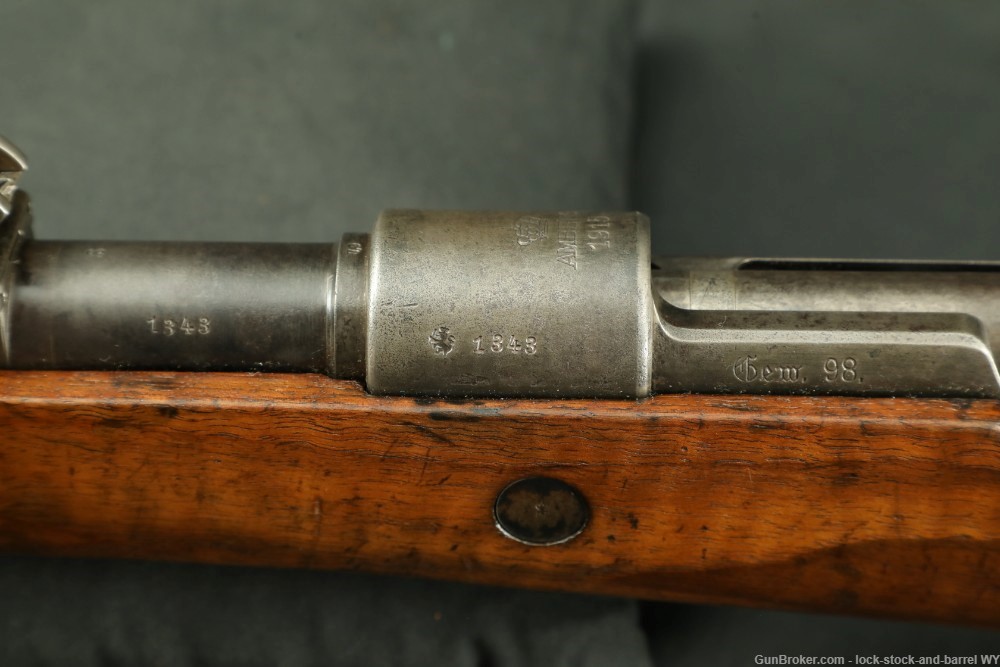 1915 Amberg Gewehr 98 29” Barrel in 8mm Mauser Bolt Action Rifle, C&R-img-33