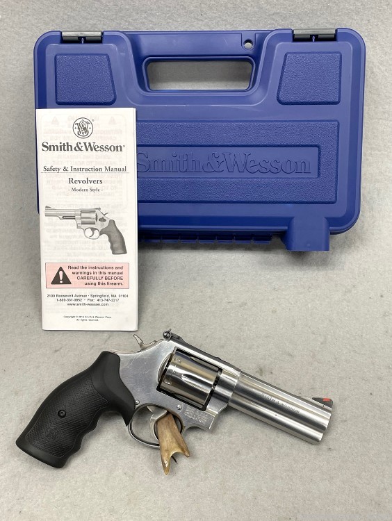 *VERY NICE* SMITH & WESSON 686 (686-6), 357 Distinguished Combat Magnum-img-0