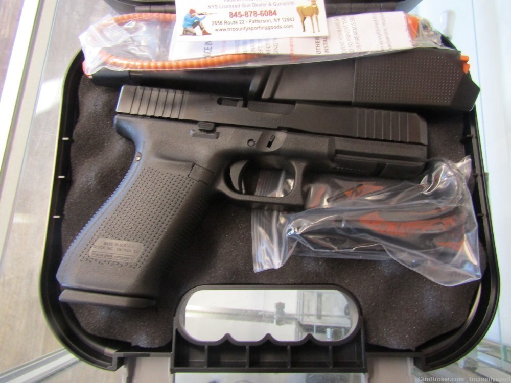 Glock PA205S201MOS G20 Gen5 MOS 10mm Auto 10+1 4.61"-img-1