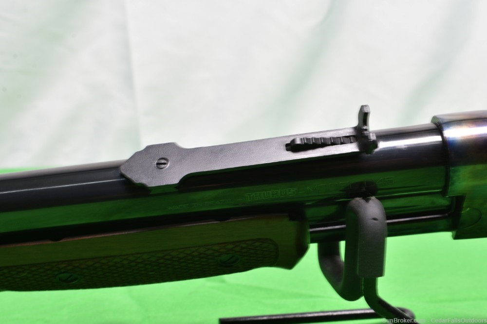 Taurus C45 Thunderbolt .45 Colt pump-action rifle color case hardened-img-19