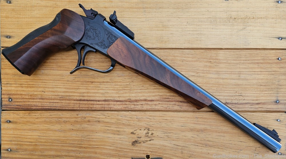 Thompson Center Contender .44 Mag Super 14 Bbl Wood Blued w/ Manual-img-2