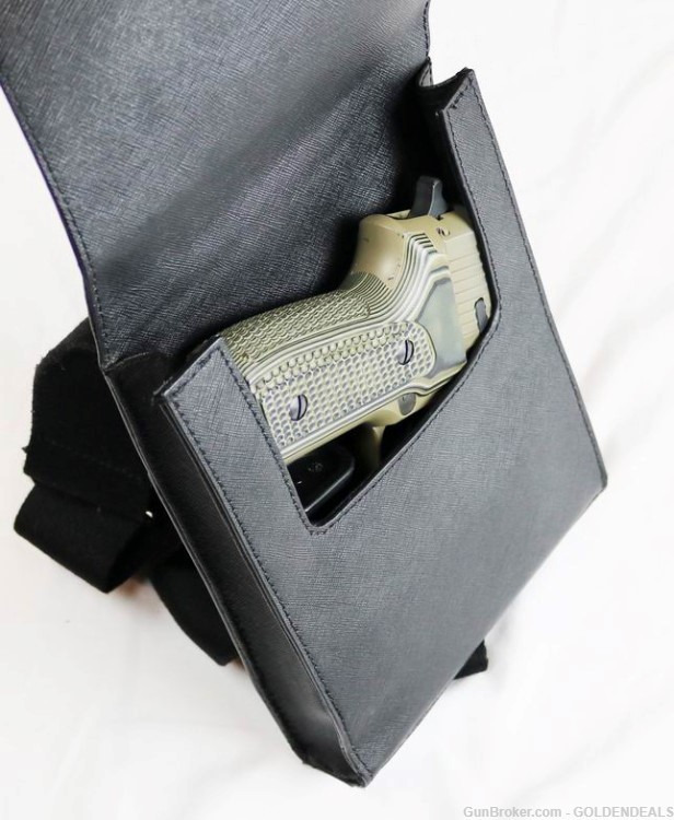 Luxury Concealed Carry Shoulder Bag with Fast Draw Ability for EDC-img-2