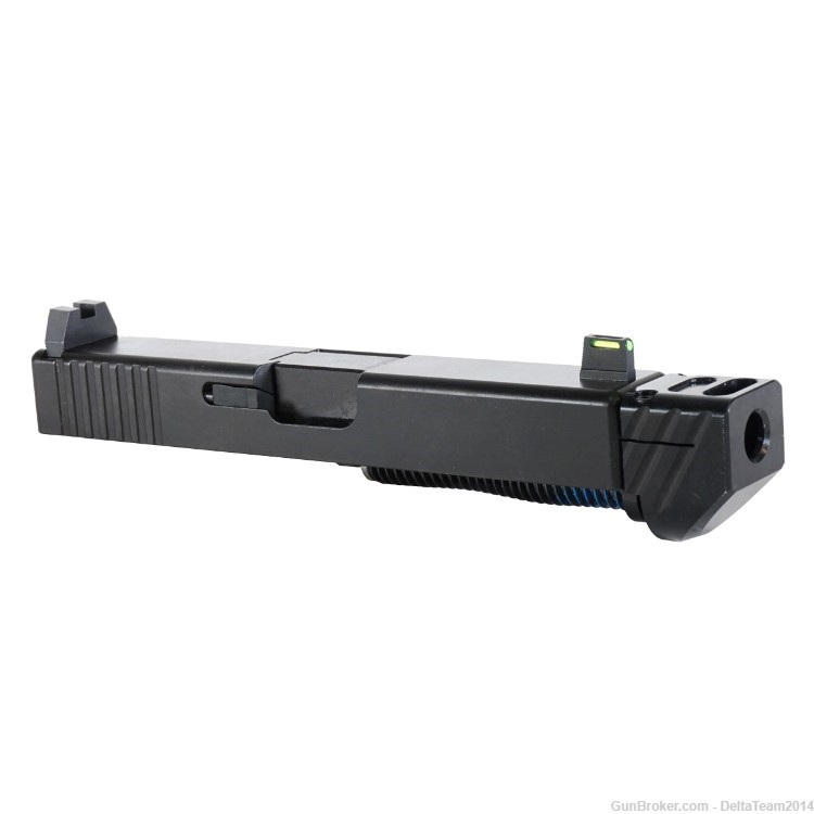 Complete Assembled Slide for G19 G3 | Suppressor Height Fiber Optic Sights-img-0