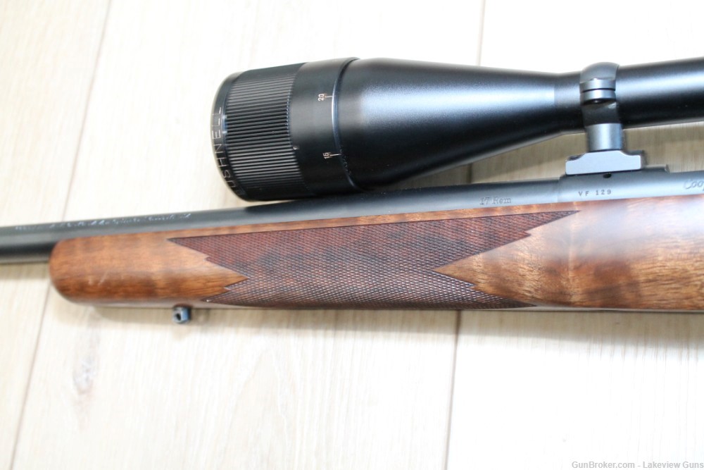 cooper model 21 .17 remington w/ bushnell scope  Nice!-img-13