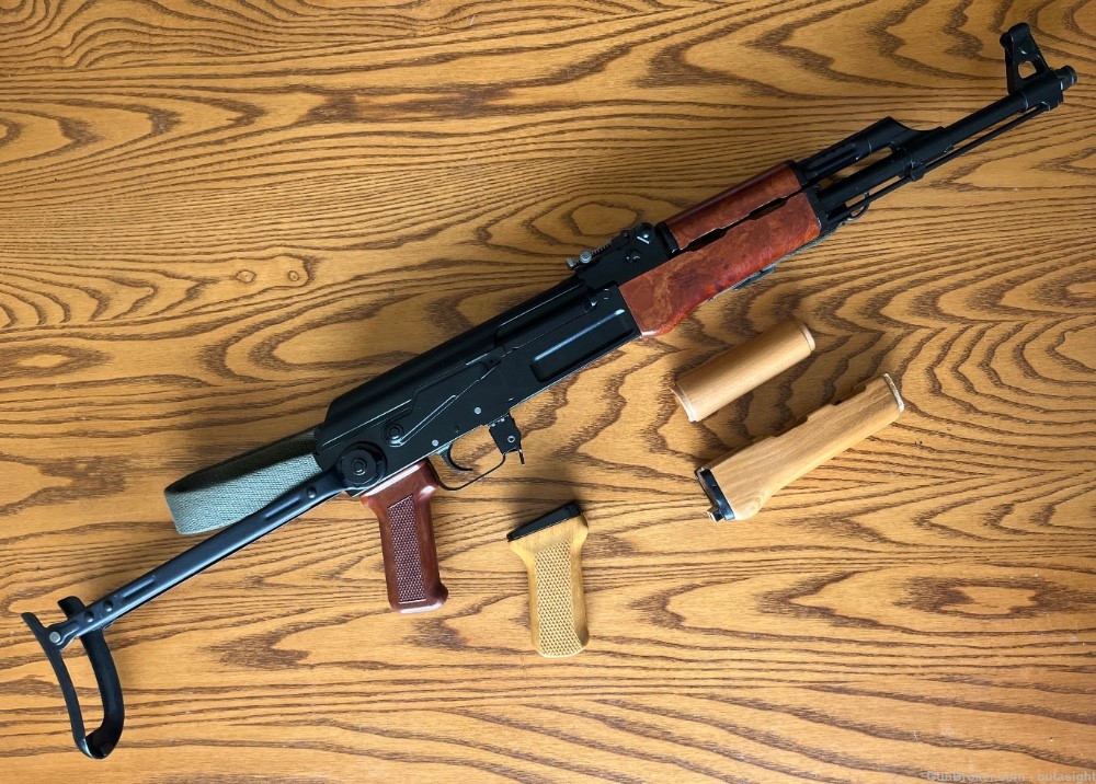 Arsenal SAS M7 Classic Underfolder AK-47 with Bulgarian Bakelite handguards-img-0
