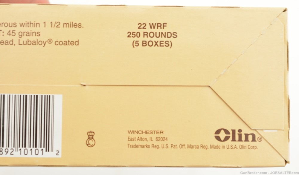 Winchester Limited Edition 22 WRF Rimfire Ammunition 250rnds-img-2