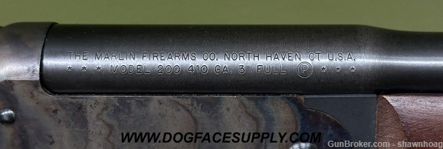 SCARCE Marlin Model 200 .410 Single-Shot Shotgun- Only one on here!-img-5