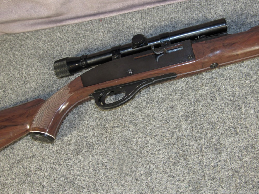 Remington Nylon 66 Mohawk Brown 22 LR 19.5" Weaver Scope Nice!-img-13