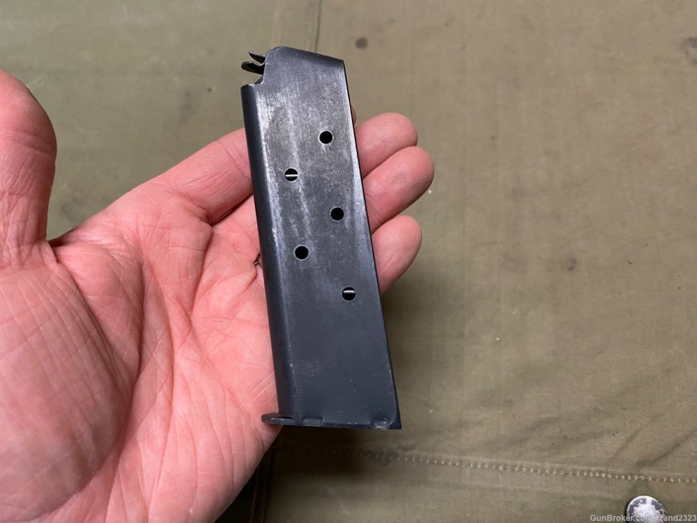 VIETNAM WAR ERA US ARMY USGI .45 PISTOL AMMO MAGAZINE-img-0