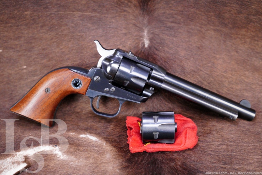 Ruger Pre-Warning 3-Screw Single-Six .22 LR & WMR 5.5” SA Revolver 1961 C&R-img-0