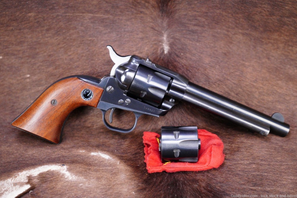 Ruger Pre-Warning 3-Screw Single-Six .22 LR & WMR 5.5” SA Revolver 1961 C&R-img-2
