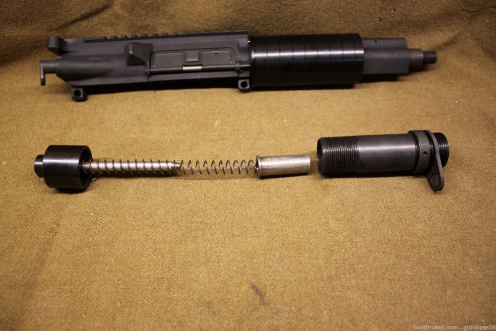 AR15 Pistol Upper, Bushmaster V-Match, 7in Barrel, Buffer-img-7