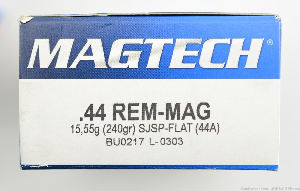  MAGTECH 44 REM. Mag  240gr. SJSP-Flat (44A) 300 rnds-img-1