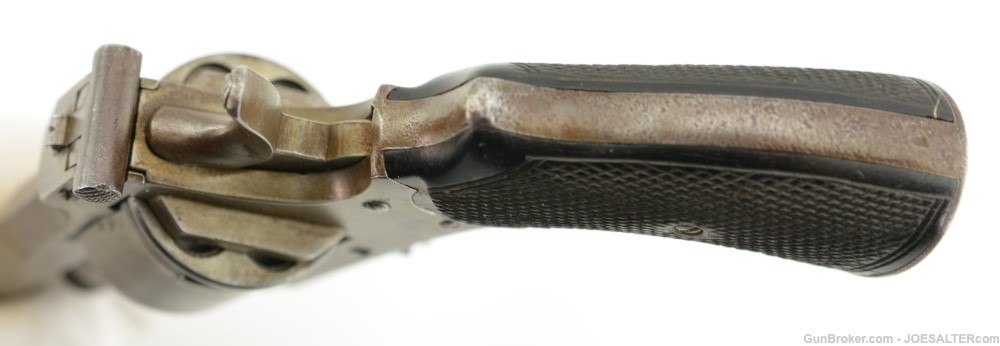 Scarce Belgian Webley-Style Folding Trigger Pocket Revolver-img-7