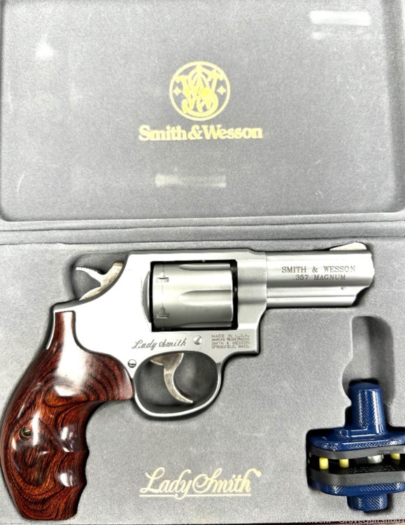 Smith & Wesson 65-6 "Ladysmith" .357 mag  6 Shot Revolver 3" -img-0