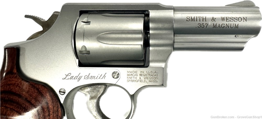 Smith & Wesson 65-6 "Ladysmith" .357 mag  6 Shot Revolver 3" -img-1