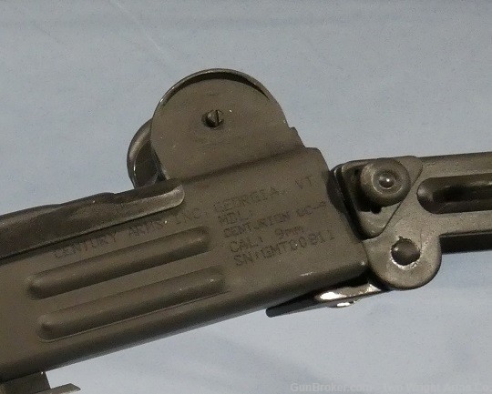 Century Arms UC-9 Uzi Semi-Auto Rifle, 9mm -img-2