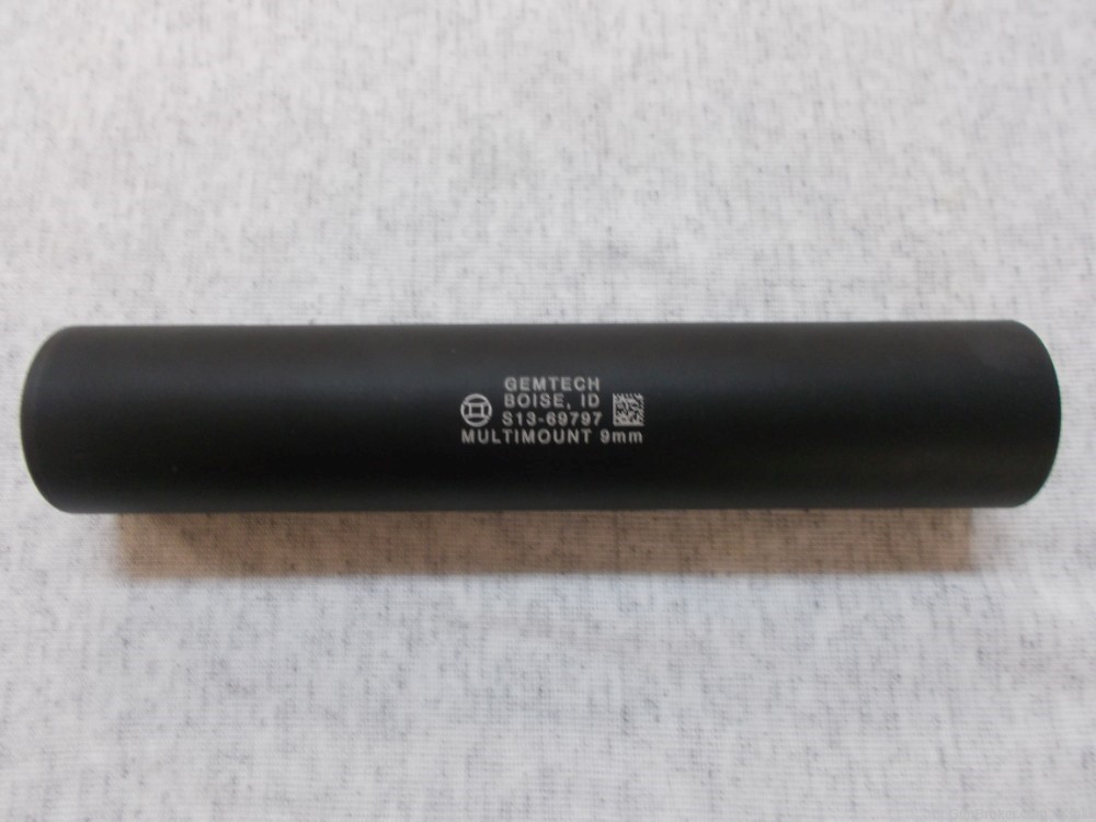 Gemtech Multi Mount 9mm Suppressor-img-1