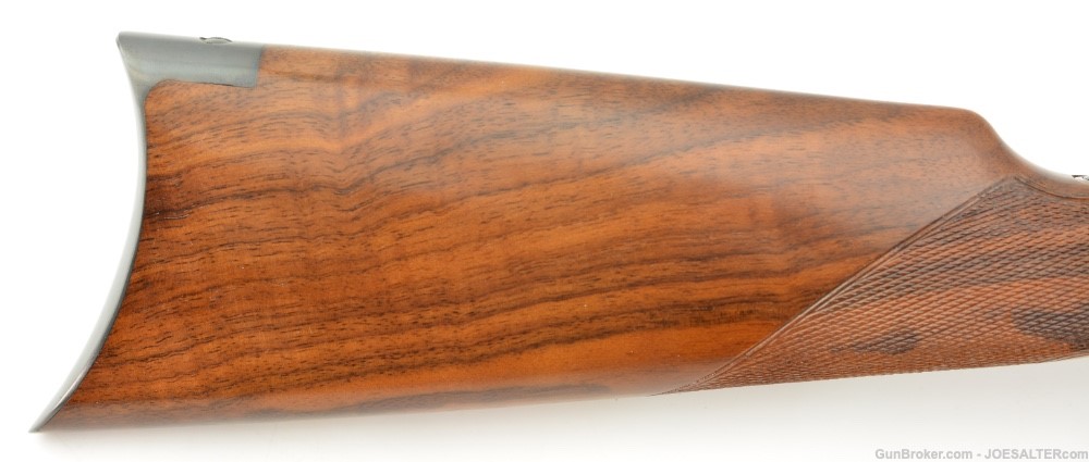 Excellent LNIB Pedersoli Lightning Rifle 44-40 Premium Model Case Color-img-2