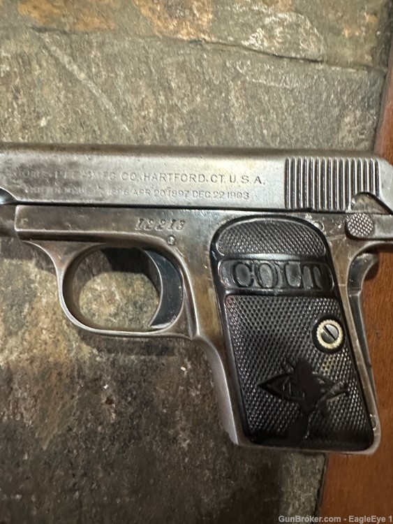 1909 Colt Automatic.   .25 ACP-img-4