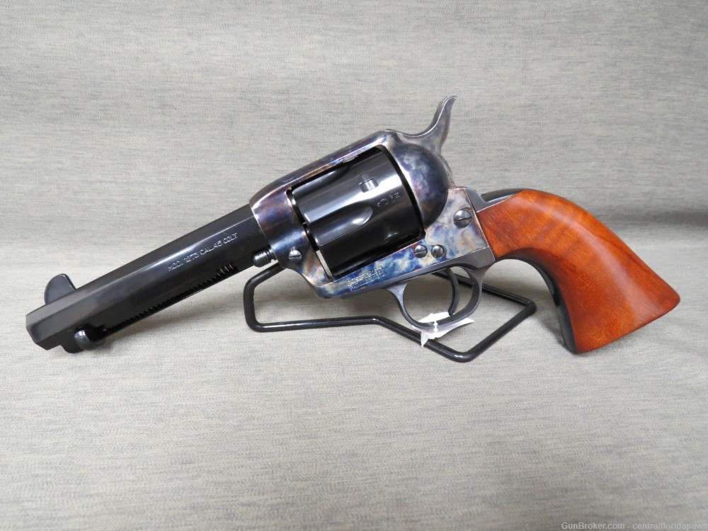 Taylor's Uberti Drifter .45 LC SA Revolver Taylors 556101 4.75" Octagon-img-1