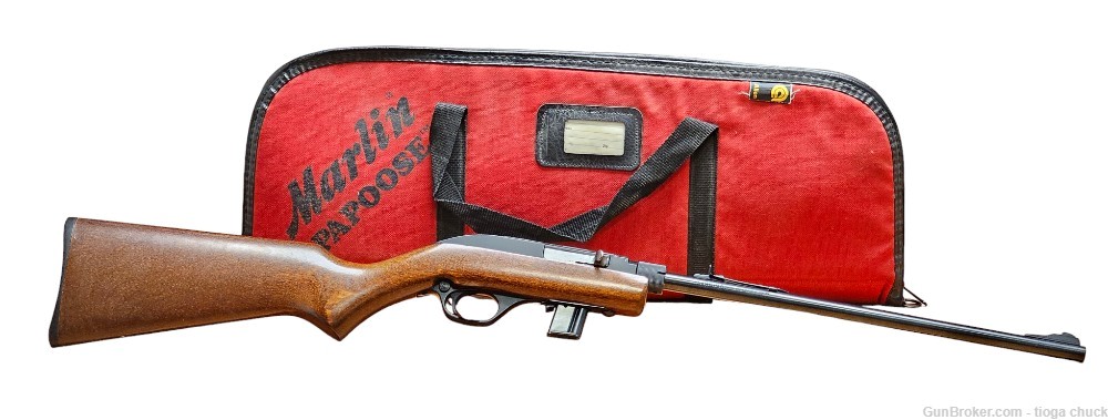 Marlin 70 Papoose 22LR with original case *Made 1986-1994*-img-0