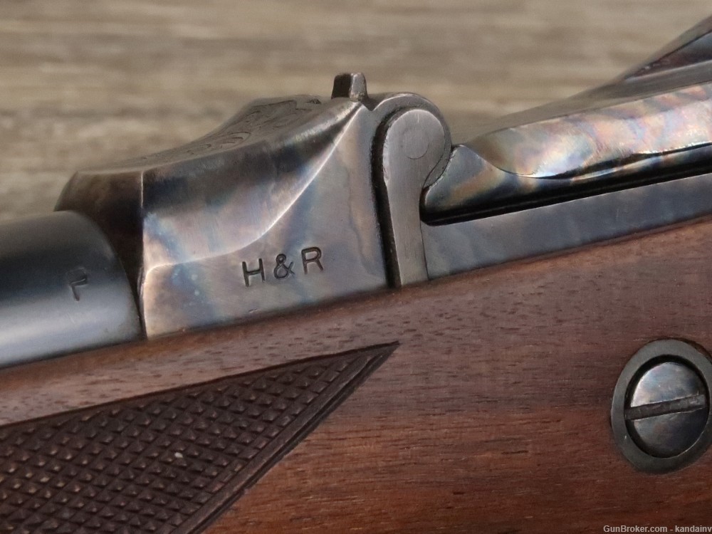 Harrington & Richardson H&R 1873 Officers Model Trapdoor Rifle .45-70 26"-img-11