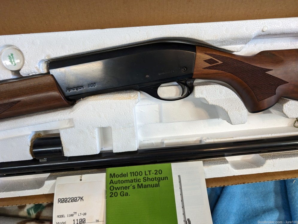 NOS Remington 1100 LT 20 gauge 26" Vent Rib Rem Choke Barrel shotgun w box-img-5