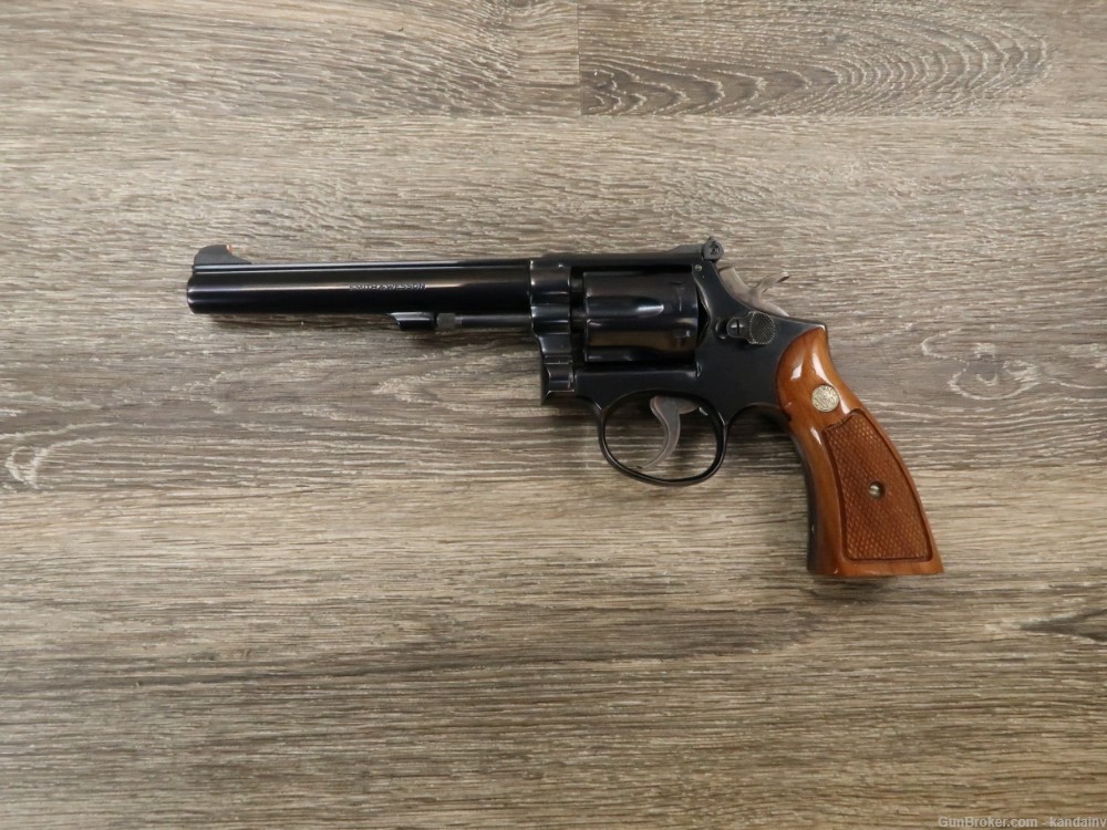 Smith & Wesson Model 17-3 K-22 Masterpiece .22 LR 6" 1975 17-img-1