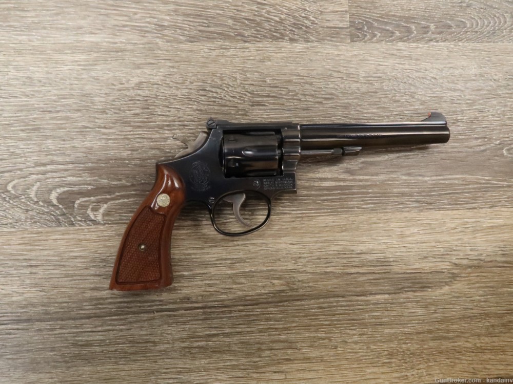 Smith & Wesson Model 17-3 K-22 Masterpiece .22 LR 6" 1975 17-img-0