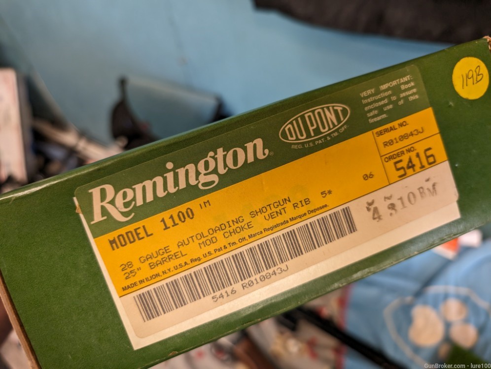 Remington Model 1100 28 gauge 25" Vent Rib Mod New Old Stock in Box rare-img-35
