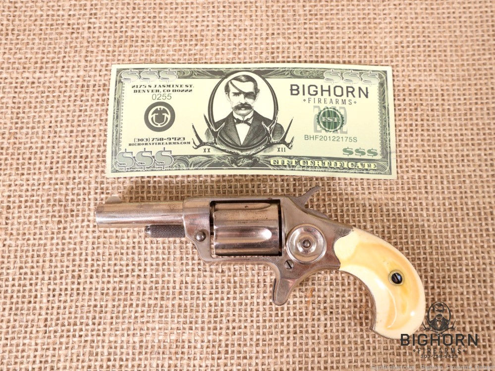 Colt, New Line .32 five-shot "Ladies Colt" 2.25" Pocket Revolver, Mfg. 1876-img-24