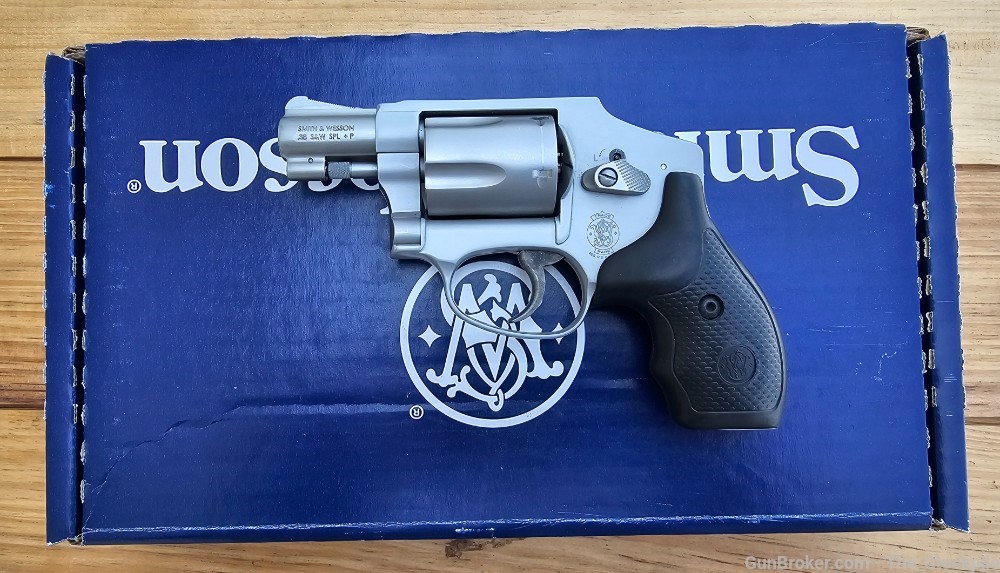 Smith & Wesson 642-2 Airweight .38 Special 1.875" bbl Matte SS w/ Box-img-0