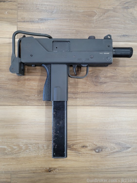 Transferable Mac 10 45ACP Powder Spring Machine Gun Eforms. -img-12