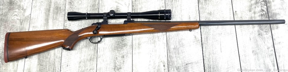 RUGER M77 .220 SWIFT EXCELLENT CONDITION HEAVY VARMINT BARREL-img-0