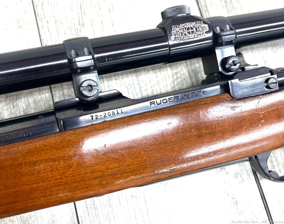 RUGER M77 .220 SWIFT EXCELLENT CONDITION HEAVY VARMINT BARREL-img-6