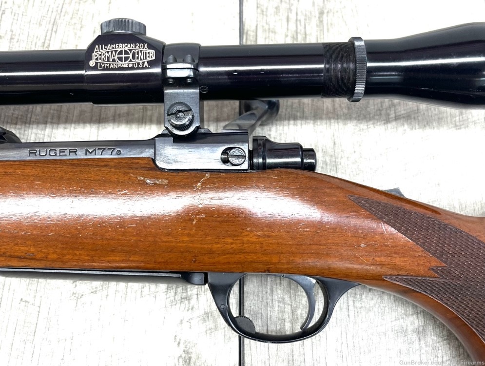 RUGER M77 .220 SWIFT EXCELLENT CONDITION HEAVY VARMINT BARREL - Bolt ...