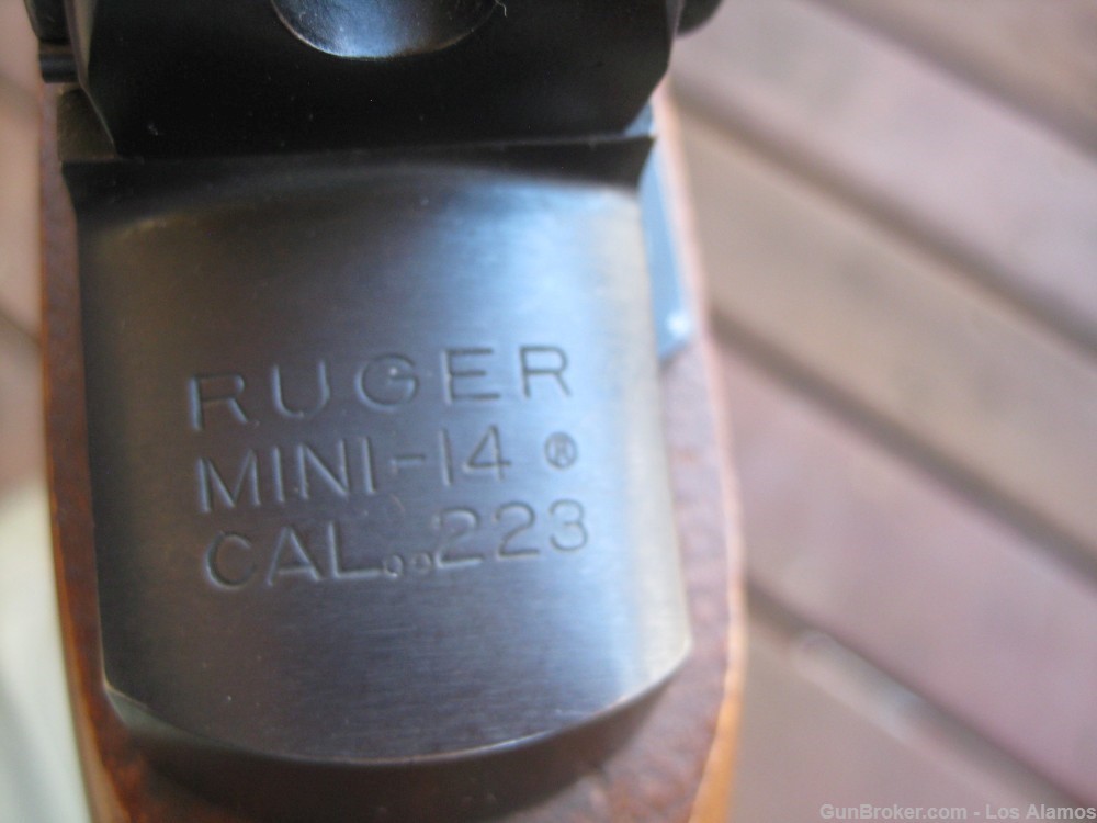 Ruger Mini 14, made 1983, .223 Rem. Flashhider and 30 round magazine-img-14