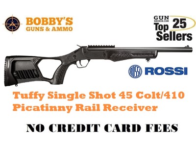 Rossi SSPS45-BK Tuffy Single Shot 45 (Long Colt)-410 Gauge 1rd 16"