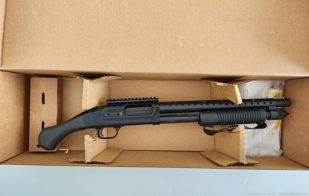 Mossberg 590 Shockwave SPX Shotgun Pump Action 12 Ga w/ GG&G 1913 Mount-img-10