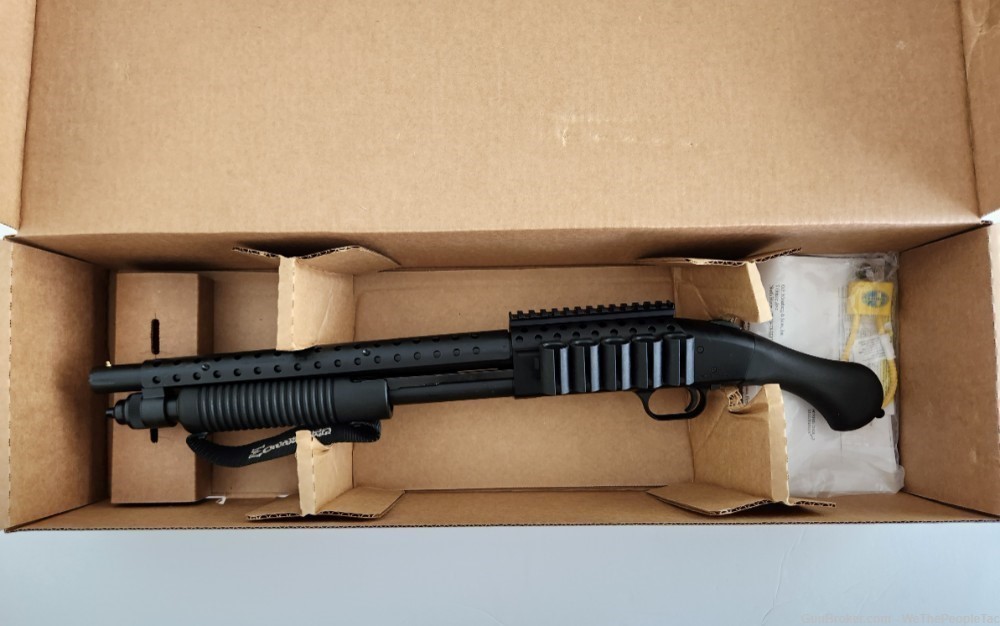 Mossberg 590 Shockwave SPX Shotgun Pump Action 12 Ga w/ GG&G 1913 Mount-img-11