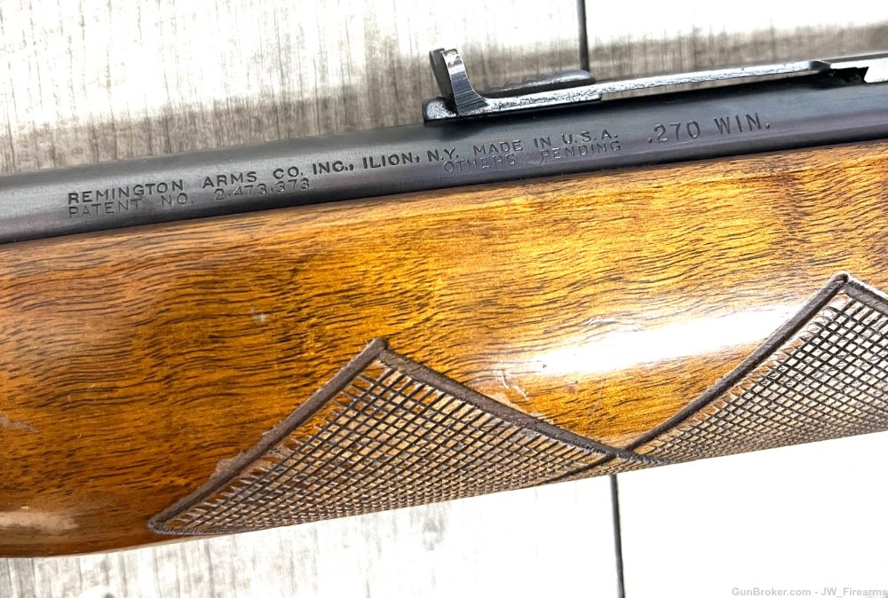 REMINGTON 760 GAMEMASTER .270 WIN PUMP ACTION RIFLE GREAT CONDITION-img-9