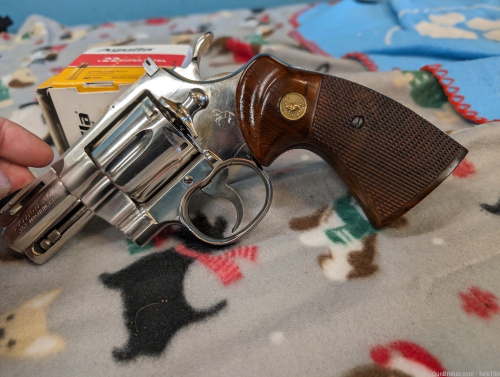 Rare 1973 Colt Python 2.5" Factory Nickel 357 Magnum gorgeous revolver wow-img-18