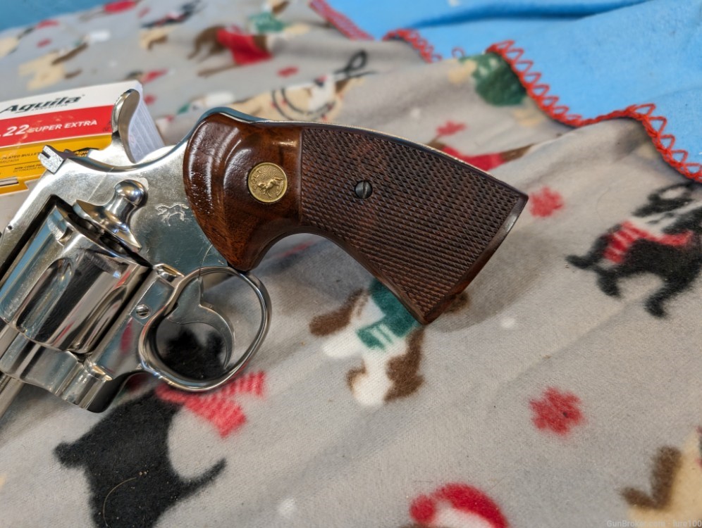 Rare 1973 Colt Python 2.5" Factory Nickel 357 Magnum gorgeous revolver wow-img-8